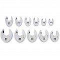 GearWrench 89118 Ratcheting Crowsfoot Set, 3/8" drive, SAE, 11-piece-