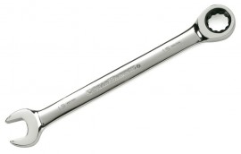 GearWrench 9018D 72-Tooth 12-Point Ratcheting Combination Wrench, <sup>9</sup>&amp;frasl;<sub>16</sub>&amp;quot;-