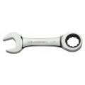 GearWrench 9517D 12 Point Stubby Ratcheting Combination Wrench, 17 mm fastener-