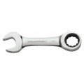 GearWrench 9517D 12 Point Stubby Ratcheting Combination Wrench, 17 mm fastener-