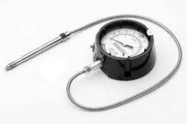 Gefran M5 Mechanical Melt Pressure Gauge with rigid stem, 0 to 5000 psi-