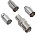 GEM 350-00-75TP Universal BNC Female Crimp-On Connector, 75 &amp;ohm;, 10-pack-