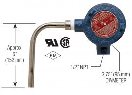 Warrick Controls 83130-P Explosion-Proof Switch Module for Plastic SureSite, 20 V A, SPST-