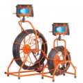 General Pipe Cleaners SL-GXP-A X-Pod Plus Mini Sewer Camera with Self-Leveling Color Camera, 100' Push Rod-