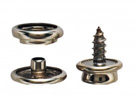 General Tools 1268 Screw Snap Fastener Refills for #1267 Screw Snap Fastener Kit, 6-packs-