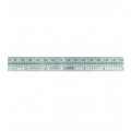 General Tools 311ME Precision Flexible Ruler with inch-mm comparison, 6&amp;quot;-