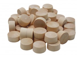 General Tools 315038 3/8" Flat Head Hardwood Plugs, 50-packs-