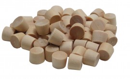 General Tools 315516 5/16" Flat Head Hardwood Plugs, 50-packs-