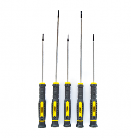 General Tools 604X Extended Length Screwdriver Set, 5-piece-