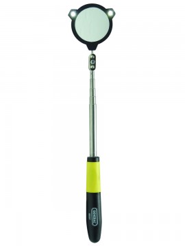General Tools 80557 Lighted Round Inspection Mirror with an extending arm up to 34"-