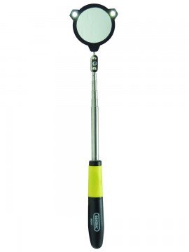 General Tools 80557 Lighted Round Inspection Mirror with an extending arm up to 34&quot;-