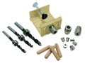 General Tools 841 E-Z Pro Doweling Jig Kit with automatic drill bit centering-