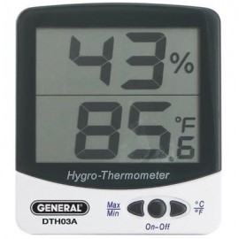 General Tools DTH03A Humidity Temperature Meter-