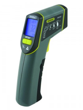 General Tools IRT207 Non-Contact Infrared Thermometer, 8:1, -4 to 608°F-