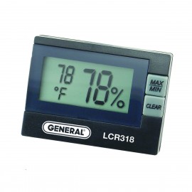 General Tools LCR318 Digital Relative Humidity and Temperature Meter-