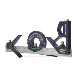 General Tools MG-S279-4R Aluminum Combination Square with integrated level and plotter-