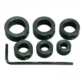 General Tools S838 Drill Stops with allen key, assorted, 6-pack-