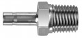 Generant Series D DHA BI-LOK Tube Stub to Male NPT Adapter, &amp;frac12;&amp;quot; A tube OD, &amp;frac38;&amp;quot; NPT-