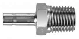BI-Lok DHA Series Tube Stub to Male NPT Adapter-
