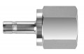 BI-Lok DHC Tube Stub to Female NPT Adapter, &amp;frac38;&amp;quot; A tube OD, &amp;frac18;&amp;quot; T NPT-
