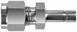 BI-Lok DRE Reducer, &amp;frac34;&amp;quot; A tube OD, &amp;frac12;&amp;quot; A1 tube OD-