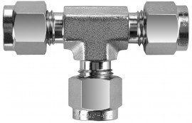 BI-Lok DTA Union Tee, &amp;frac38;&amp;quot; A tube OD-