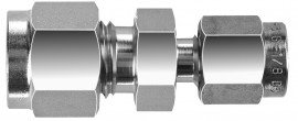 BI-Lok DUR Reducing Union, &amp;frac38;&amp;quot; A tube OD, &amp;frac14;&amp;quot; A1 tube OD-