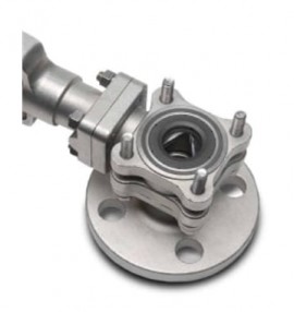 Gosco Valves 02F300-SSSS-TCFGRA-30VT &amp;frac34;&amp;quot; Soft Seated Ball Valve, 300 flanged, 25% carbon filled PTFE-