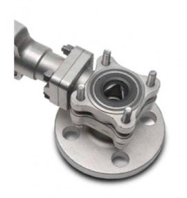 Gosco Valves 07F150-SSSS-TFEGRA-10VT 2&amp;frac12;&amp;quot; Soft Seated Ball Valve, 150 flanged, TFM-1600-