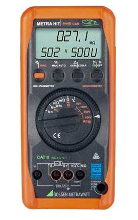 Gossen Metrawatt M227T METRAHit H+E CAR Multimeter Tester for service and repair of hybrid and electric cars-