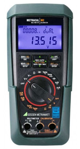 Gossen Metrawatt MetraCAL MC (M245A) Calibrator, Simulator &amp; Multimeter-