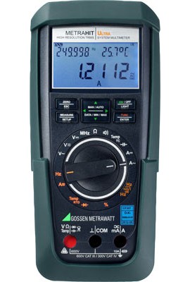 Gossen Metrawatt M248B METRAHit ULTRA BT True RMS Multimeter with Bluetooth-