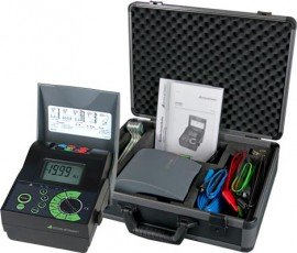 Gossen Metrawatt M591B GEOHM 5 Battery Powered Earth Tester-