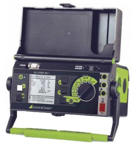 Gossen Metrawatt M7010 SECUTEST SII+ Electrical Safety Tester, 0 to 10 A, 0 to 230 V-