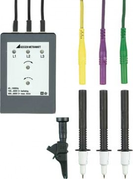 Gossen Metrawatt PhaseCop 2 Phase Sequence Indicator-