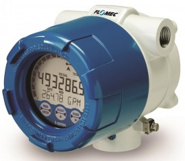 GPI OM015A001-222E0 Medium Capacity Flow Meter, 1/2", Aluminum Body, PPS Rotor, Viton O-Ring, with EB10 Batch Controller-