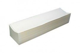 GRAPHTEC PZ414-8B-R5A Z-Fold Paper, 8 x 1.57&amp;quot; channels, black-
