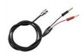 GRAPHTEC RIC-113 Input Cable, BNC to banana, 6'-