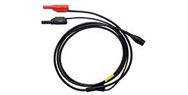 GRAPHTEC RIC-143 Isolated BNC-Banana Cable, 5.25&#039;, 600 VDC-