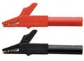GRAPHTEC RIC-144 Alligator Clip, small, red and black-