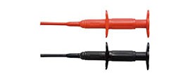 GRAPHTEC RIC-146 Grabber Clips, -25 to 80&amp;deg;C, red and black-