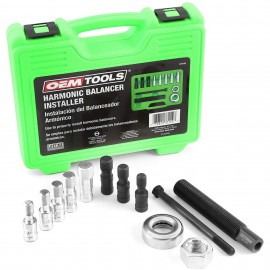 GreatNeck Tools 37144 Harmonic Balancer Installer, Metric and SAE, with Storage Case-