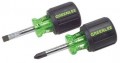 Greenlee 0153-04C 2-Piece Stubby Screwdriver Set-