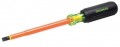 Greenlee 0153-15-INS Insulated Cabinet Screwdriver, 0.313 x 6&quot;-