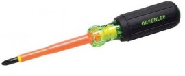 Greenlee 0153-33-INS Insulated Phillips Screwdriver, #2 x 4"-