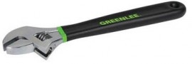 Greenlee 0154-12D Dipped Adjustable Wrench, 12"-