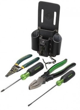 Greenlee 0159-14 5-Piece Starter Tool Kit-