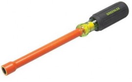 Greenlee 0253-14NH-INS Insulated Nut Holding Driver, 0.35 x 6&quot;-