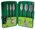 Greenlee 34AR-6 Self-Feeding Spade Bit Kit, 6 Piece-