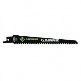 Greenlee 353-656 Progressive Pitch Reciprocating Saw Blades, 6&quot;, 5-pack-